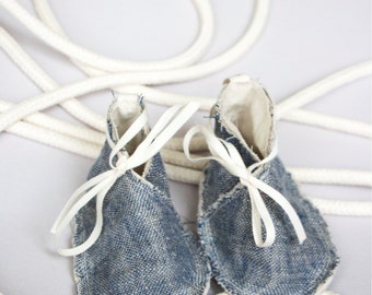 FINAL SALE! Linen baby slippers/ linen baby shoes/ shoes with cotton lining/ Manoko first steps' slippers