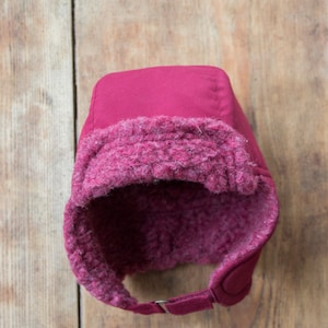 AUSVERKAUF!!!! Cherry Trapper Mütze/ Merino Wollmütze/ wasserdichte Mütze