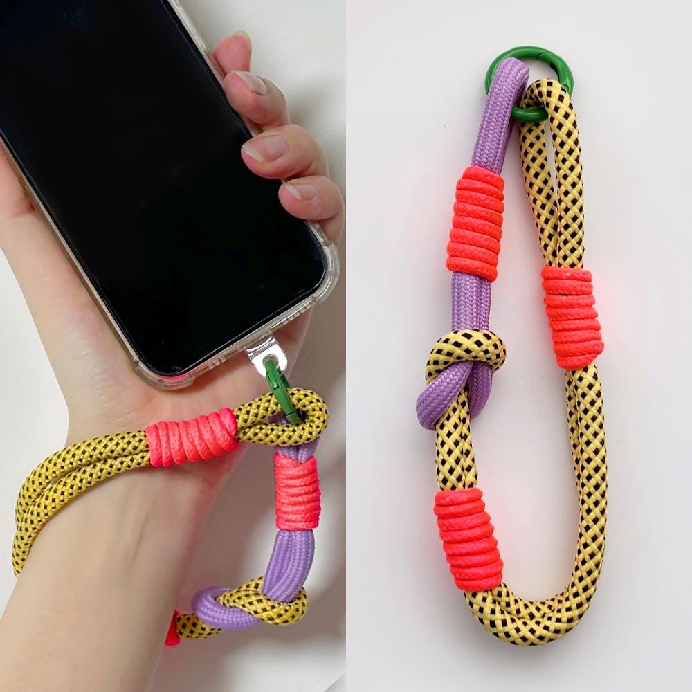 3 Lanyards Para Móvil Con Dijes Decorativos - Colgantes Antipérdida Para Teléfono, Carteras Y Llaves