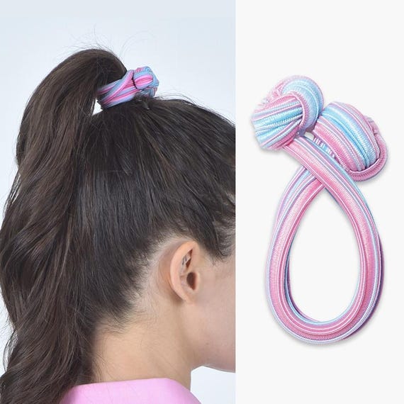 Dolly Hair Tie 022B Cherry Blossom Ending - Ponytail Holder Hair