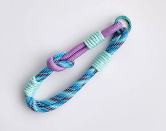 Dollyriem C018, telefoonriem, polskoord, handgemaakte sleutelhanger
