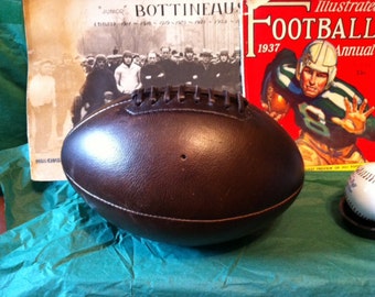 Antique Style  Leather Football - Great for Man Cave!  1913-1934 ball