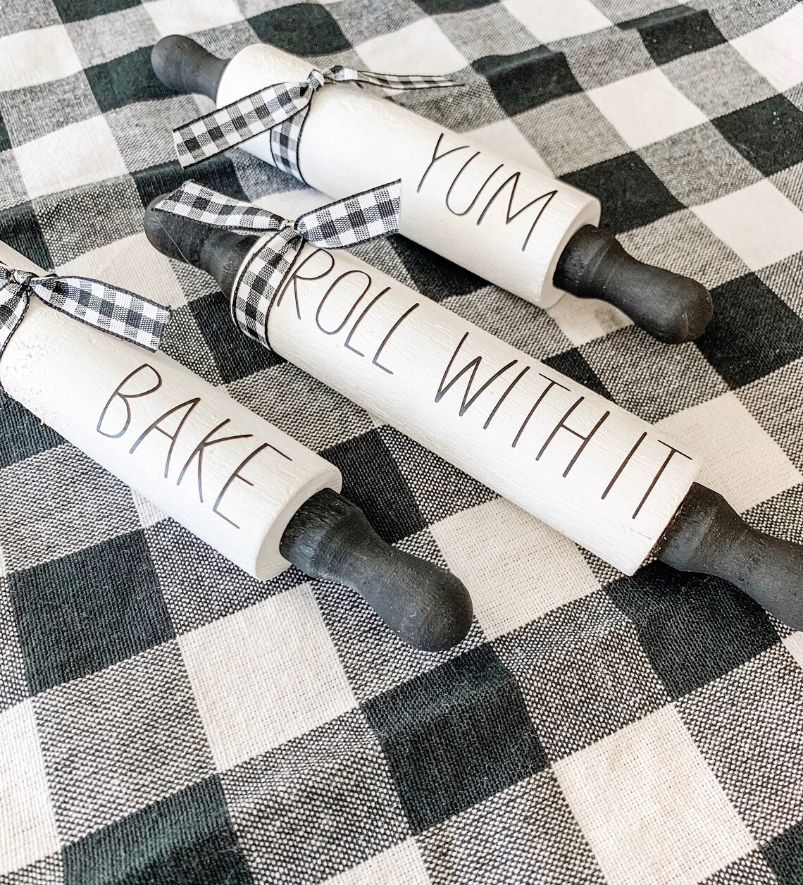 Mini Rolling Pin Bake Set Etsy