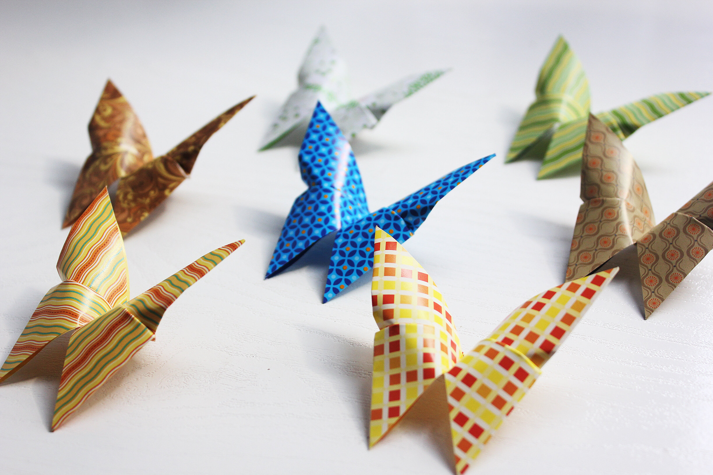 120 Origami Butterflies Japanese 3D Paper Butterfly Wall Art Etsy UK