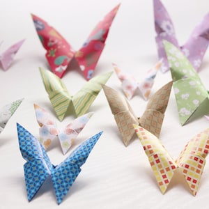 120 mariposas de origami: decoración de pared 3D para bodas y fiestas