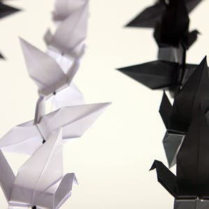 Origami Paper Crane Party Backdrop | Party Ideas by a Pro
