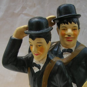 その他 Vintage/Laurel & Hardy MADE IN England Pair of Rare Collectible (1930s) Laurel & Hardy English
