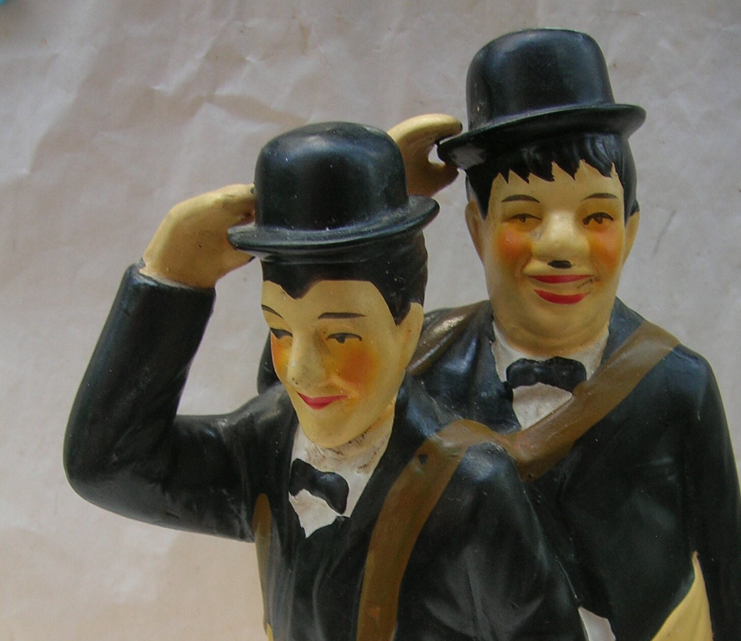 その他 Vintage/Laurel & Hardy MADE IN England Vintage Laurel and Hardy in One Pair of Trousers, Hollow Ceramic