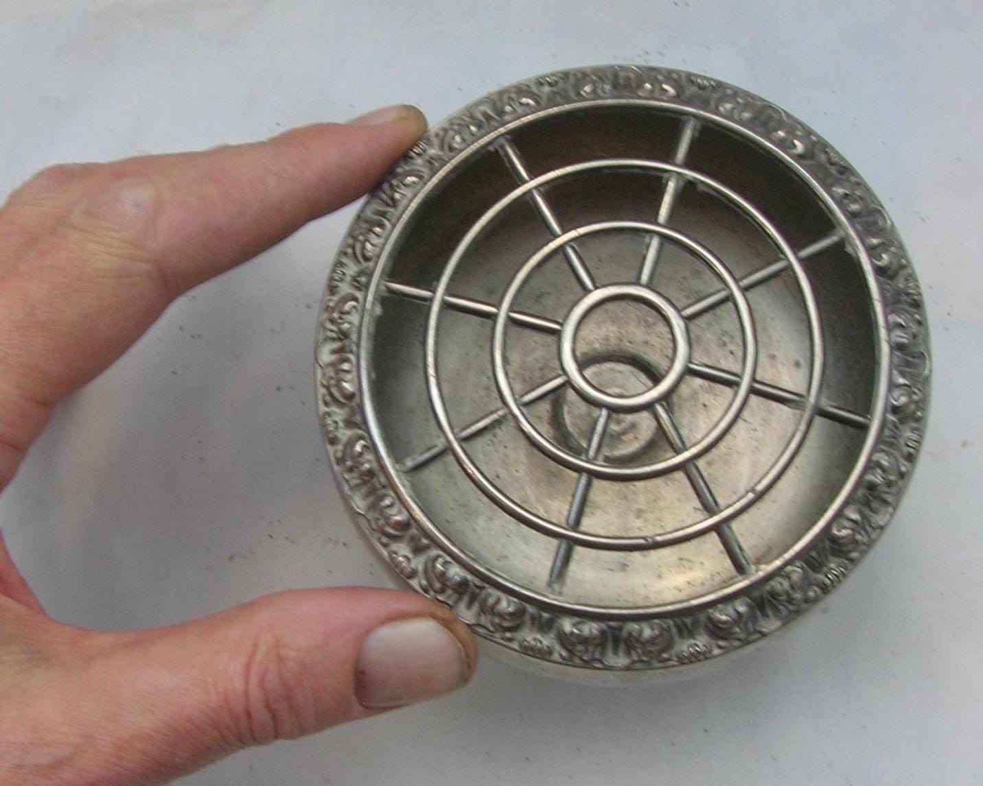 Small Vintage Rose Bowl, Silver Plate by Ianthe of England (9.5 Cm