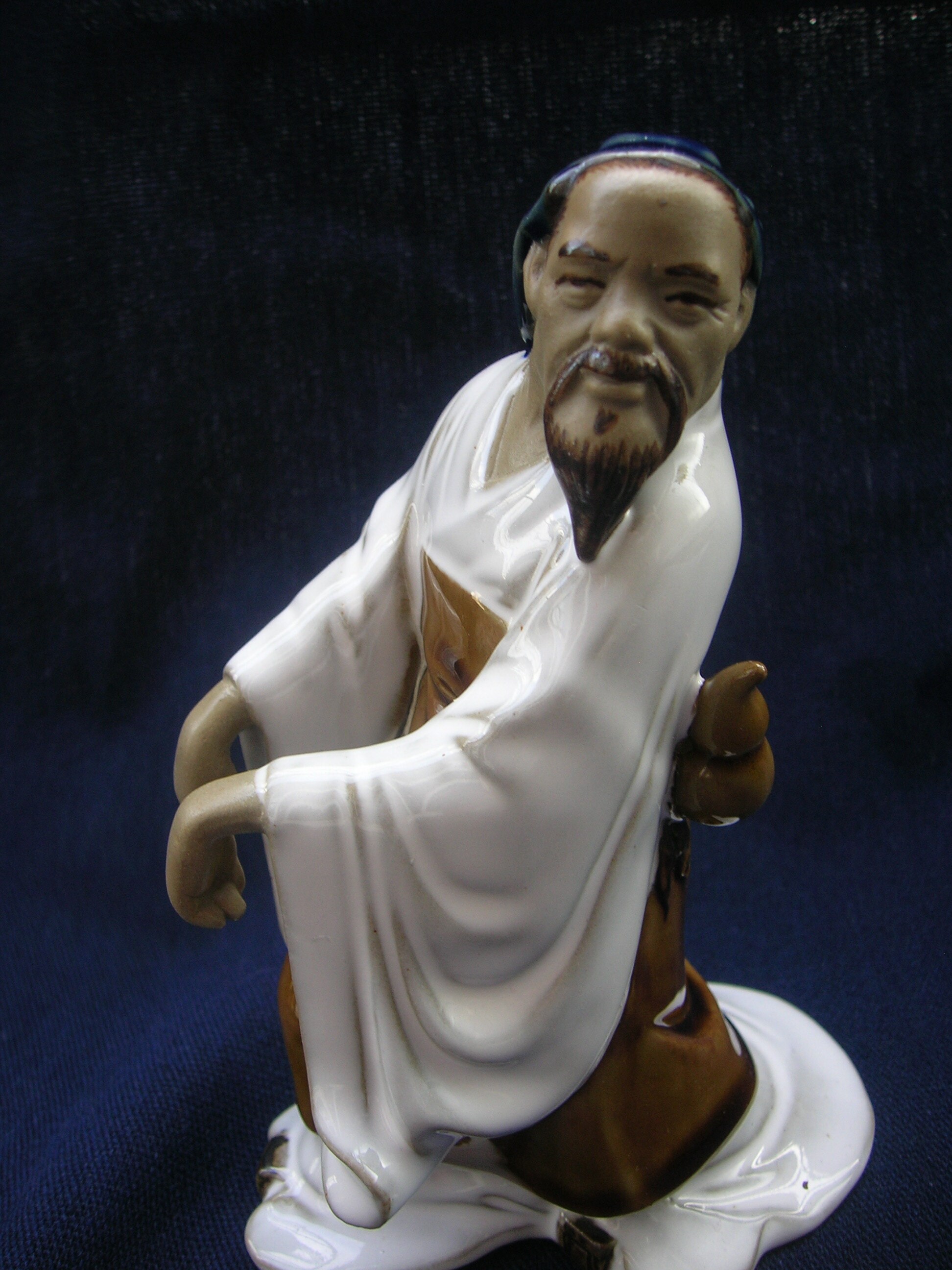 Rare Vintage Mudman Figurine - Doctor Hua Tua in Qigong Animal