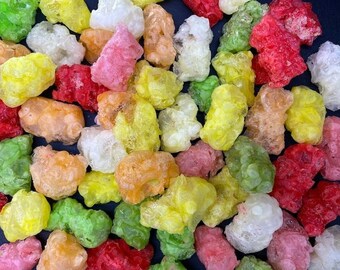 BIG BAG 250 gram Gevriesdroogde gummybears - gratis verzending - Feestsnoep - Verjaardagscadeau