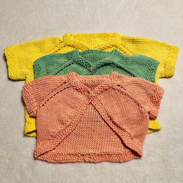 Baby Shrug Etsy