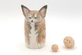 Personalized Dog Urn with Semi-spherical cover, with Name or without Name. Special Memory. Multipurpose Box. Made To Order product logo