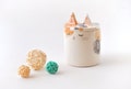 Personalized Cat Urn, Flat Lid,  with Name or without Name. Decorated as you Favorite Cat. Special Memory. Multipurpose Box. Made To Order product logo
