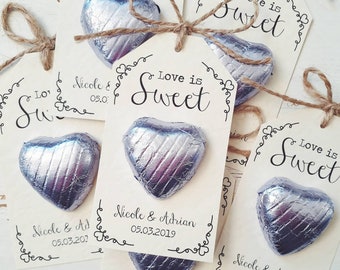 Love is Sweet - Chocolade Hart Huwelijksgunst