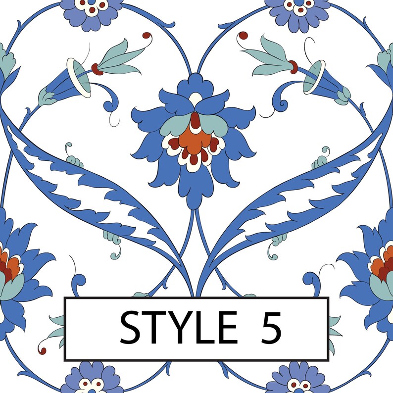 Traditional Vintage Tile Stickers for Kitchen and Bathroom Etsy UK