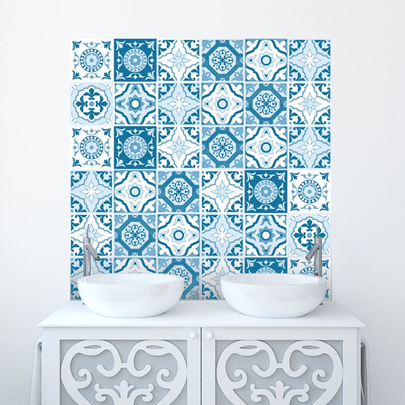 Traditional Tile Stickers for Kitchen or Bathroom 150mm X Etsy UK