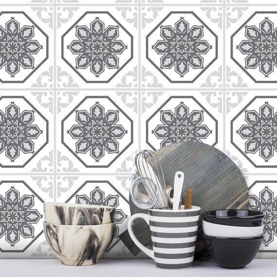Traditional Tile Stickers Transfers 150mm x 150mm for Kitchen Etsy