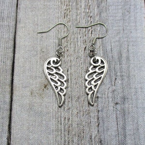 Angel Wing Earrings Cosplay Jewelry Wing Earrings Gamer Gifts Angel Wing Jewelry