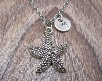 Personalized Jewelry  Starfish Necklace Handmade Gifts Beach Necklace Gifts For Her Starfish Jewelry