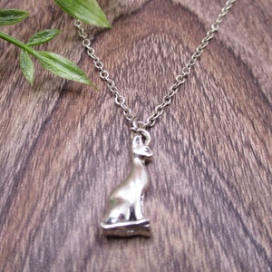 Bast Necklace Bastet Necklace Eygptian Cat Goddess Jewelry  Gifts For Her / Him