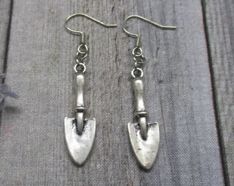 Shovel Earrings Trowel Earrings Garden Jewelry Garden Gifts For Her  Garden Earrings