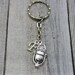 Microphone Keychain Radio Keychain Initial Singer Keychain - Etsy