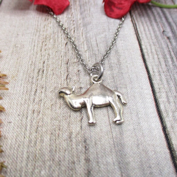 Camel Necklace Animal  Gifts For Her/ Him Zoo Jewelry Animal Necklace Animal Jewelry  Zoo Gifts