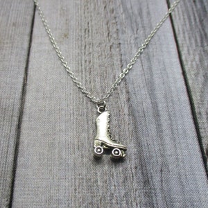 Roller Skate Necklace, Roller Derby Necklace, Roller Skating Necklace, Roller Skate Jewelry