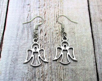 Angel Earrings Angel Earrings  Angel Gifts Under 20   Angel Jewelry Gift For Her