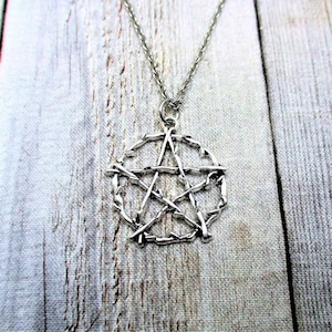 Pentacle Necklace, Spiritual Jewelry, Pentacle Jewelry, Pentagram Jewelry Gifts For Her