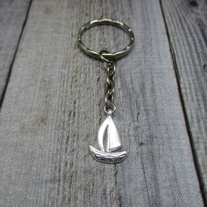 Sail Boat Keychain Gifts For Him / Her