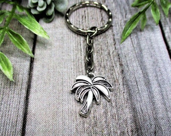 Palm Tree Keychain Plant Lovers Gift Growth Keychain Tree Key Ring