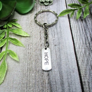 Hope Keychain Motivational Gifts For Her / Him