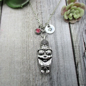 Venus of Willendorf Necklace Goddess Necklace W/ Birthstone Hand Stamped Initial Fertility Jewelry Birthday Gifts For Her