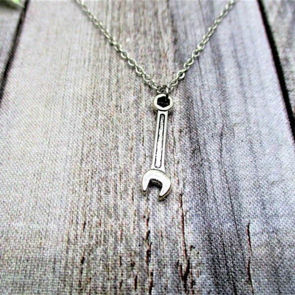 Wrench Necklace Etsy