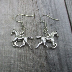 Horse Earrings Animal Earrings Equestrian Jewelry  Horse Jewelry Animal Jewelry Equestrian Earrings