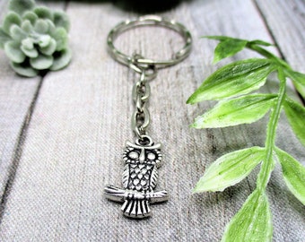 Owl Keychain Animal Keychain Gifts For Her  Spooky Gift