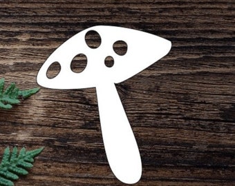 Vinyl Mushroom Decal For Water Bottle Mushroom Sticker Cup Sticker Laptop Decal Car Decal