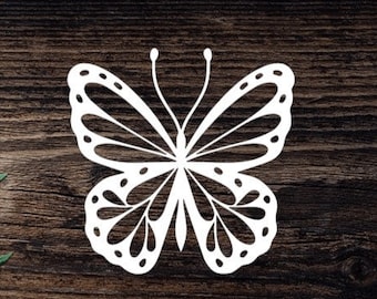 Butterfly Vinyl Decal For Water Bottle Butterfly Sticker Cup Sticker Laptop Decal Car Decal Butterfly Decal For Tumbler