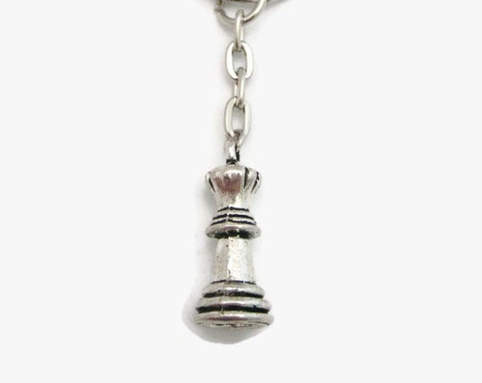 Chess Piece Keychain Queen Keychain Chess Keychain Queen Chess - Etsy