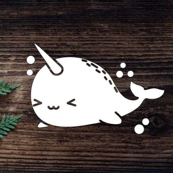 Narwhal Sticker - Etsy