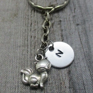Fox Keychain  Kitsune Keychain Personalized Gifts For Him/ Her