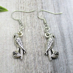 Parrot Earrings Bird Earrings Bird Jewelry Parrot Jewelry Gifts For Her Birthday