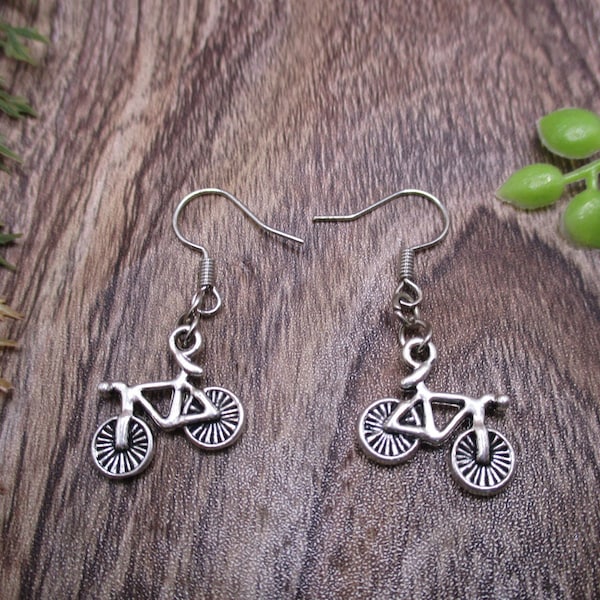 Bicycle Earrings  Bike Earrings Cyclist Jewelry Gifts For Her Cyclist Gift Cyclist Earrings