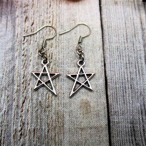 Star Earrings Star Jewelry Gift For Her Gifts Under 20 imagem 4