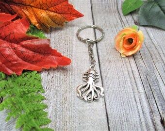 Octopus Keychain Ocean Lovers Gifts For Her / Him