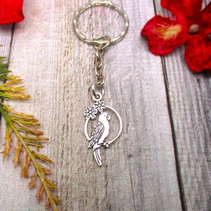 Parrot Keychain Bird Keychain Pet Gifts For Him/ Her image 1