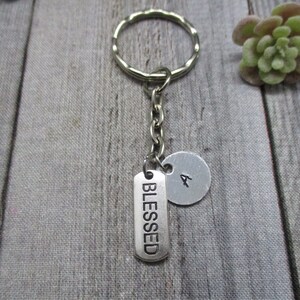 Llavero Bendito Llavero Motivacional Regalo Personalizado Con Sello de Mano Regalos Personalizados Para Ella