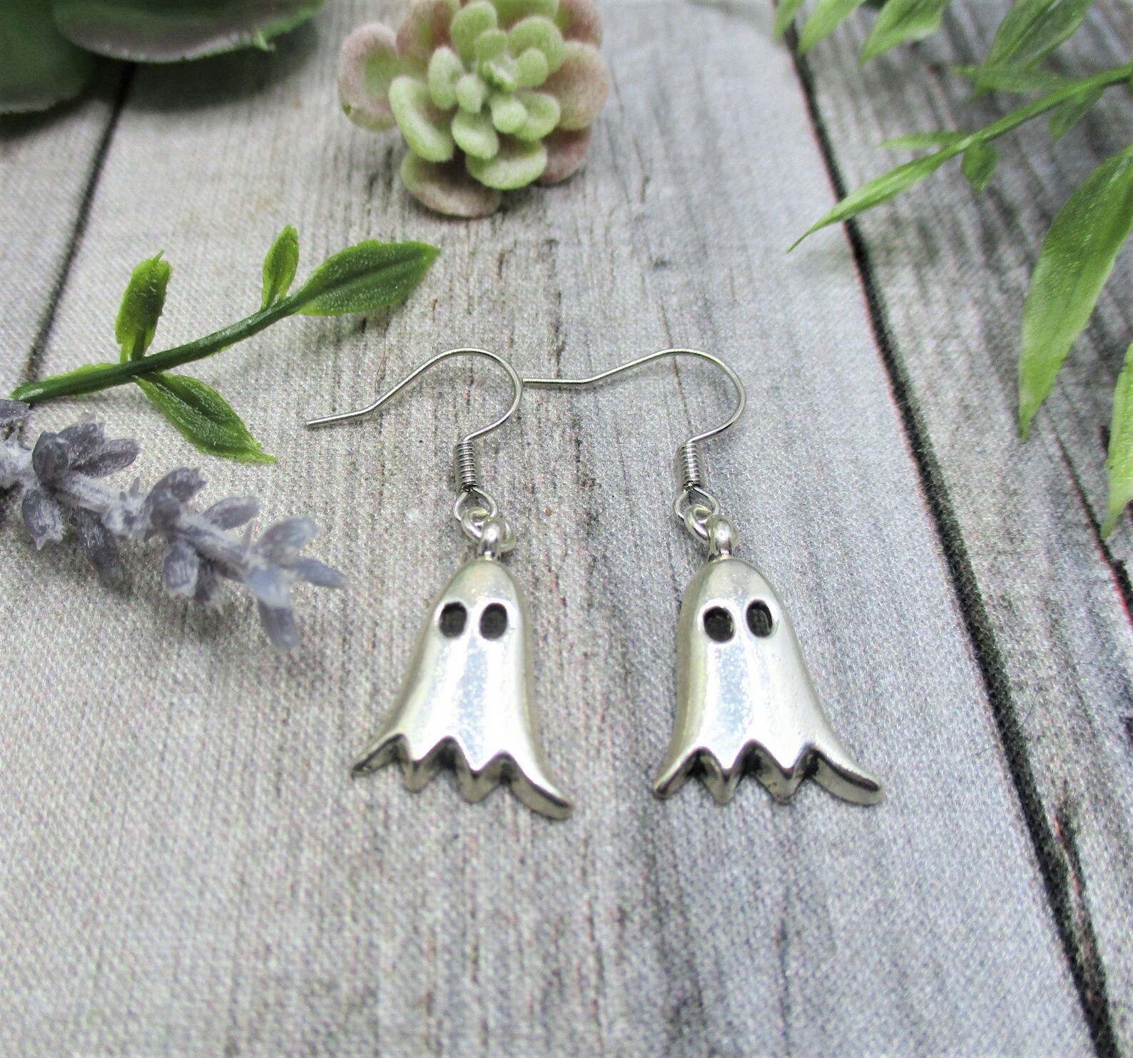 Ghost Earrings Ghost Jewelry Spooky Gifts for Her - Etsy UK
